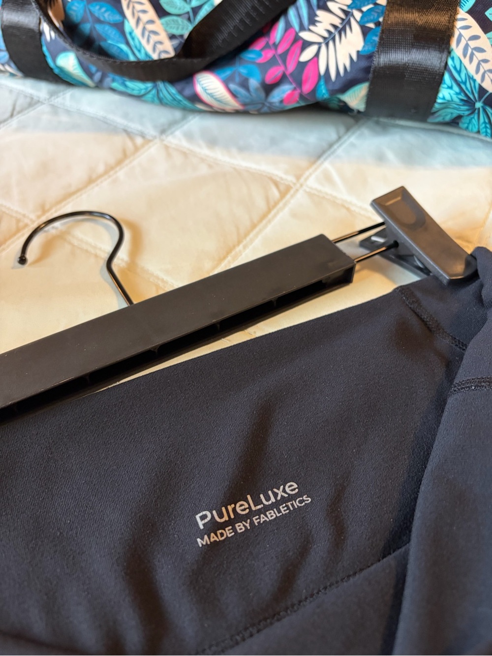 PureLuxe made by Fabletics black leggings size medium - Picture 4 of 5